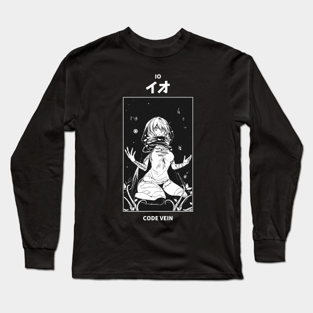 Io Code Vein Long Sleeve T-Shirt by KMSbyZet